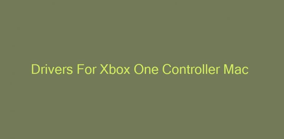 driver for xbox one controller on mac